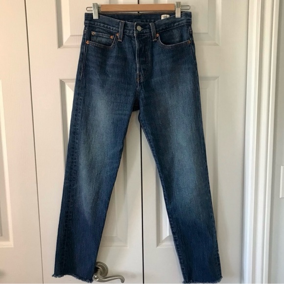 Levi’s Wedgie Icon White Oak Cone Denim - Picture 4 of 5